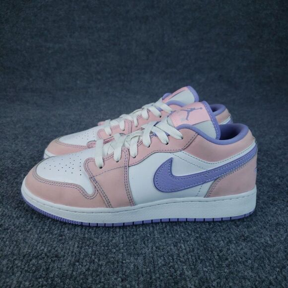 Nike Air Jordan 1 Low SE (GS) Shoes Size 6.5Y Arctic Punch Purple Pulse Sneakers - Picture 4 of 16